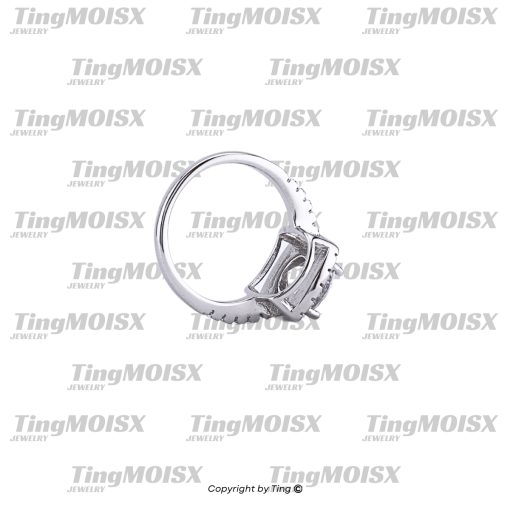 Nhẫn nữ moissanite NLM017