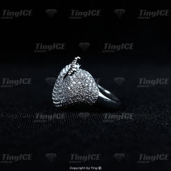 Nhẫn HEART SHAPE đính đá phong cách đường phố CS024