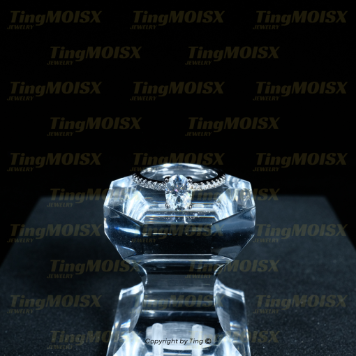 Nhẫn nữ moissanite NLM014