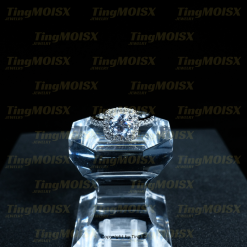 Nhẫn nữ moissanite NLM017