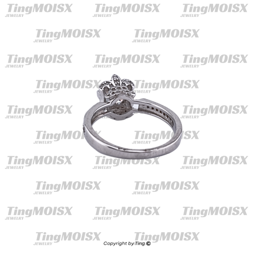 Nhẫn nữ moissanite NLM011