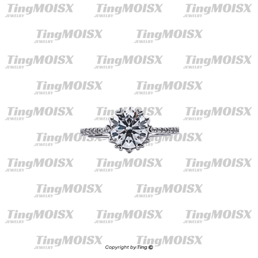 Nhẫn nữ moissanite NLM015