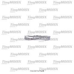 Nhẫn nữ moissanite NLM016