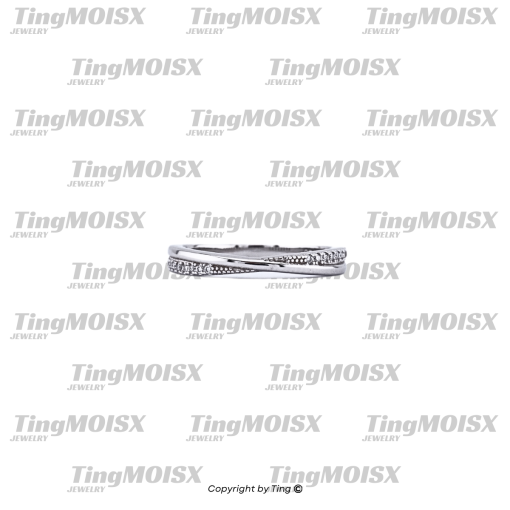 Nhẫn nữ moissanite NLM016