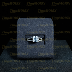 Nhẫn nữ moissanite NLM09