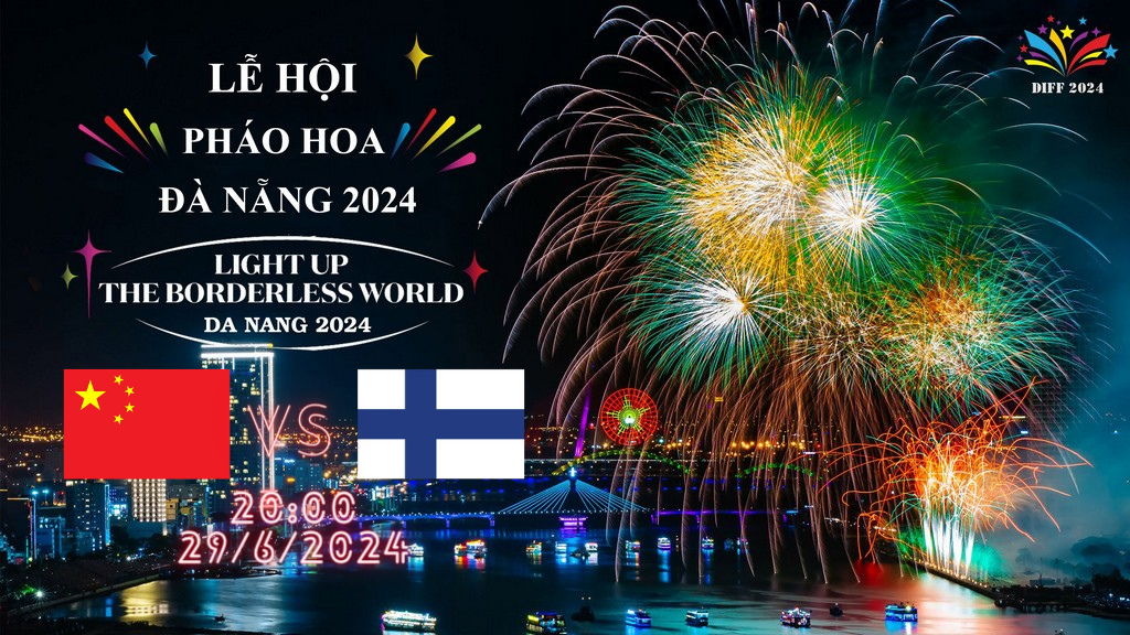 Đêm thi thứ 4 lễ hội pháo hoa quốc tế Đà Nẵng 2024